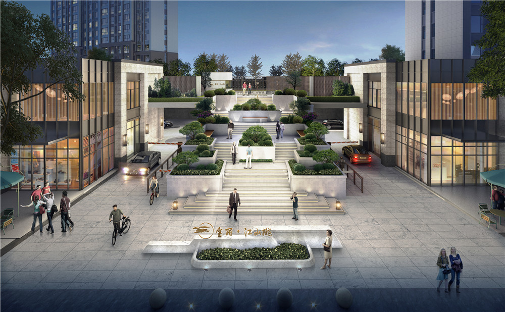 宝丽·江山樾门口